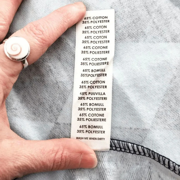 NWT Urban Outfitters Daisy Street Blue Argyle Diamond Button Down Shirt Size S - Picture 5 of 5